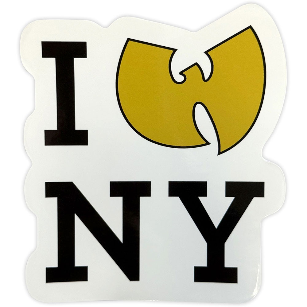 WuTang Clan - NYC Autocollant - Blanc